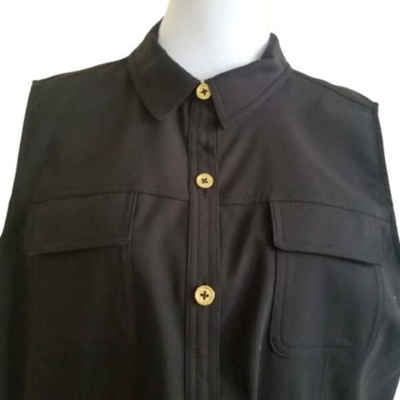 🆕️⬇️Calvin Klein Black Utility Drawstring Vest - Picture 3 of 16